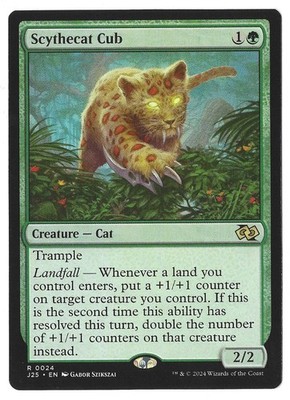 MTG 大鎌猫の仔 日本語版 ファウンデーションズ ジャンプスタート