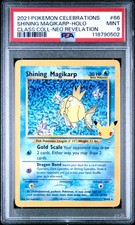 2021 POKEMON CELEBRATIONS CLASSIC COLL #66 SHINING MAGIKARP-HOLO PSA 9