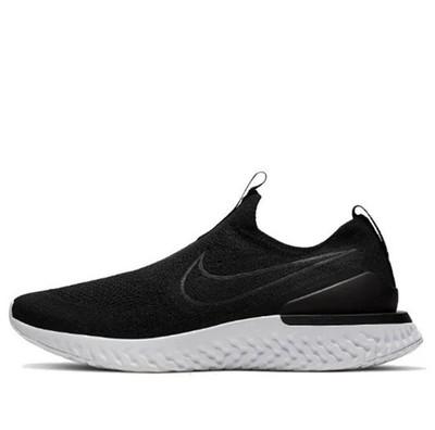 Nike Epic Phantom React Flyknit Black White Athletic Shoes BV0417-001 Mens Sizes