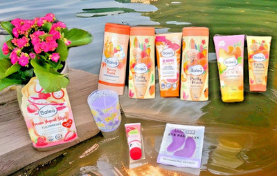 4 x Geschenke + 6 x SET BALEA Peach Frucht Pfirsich Pflege Körper Dusche Beauty