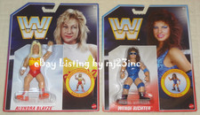 WWE RETRO MADUSA ALUNDRA BLAYZE & WENDI RICHTER WOMEN WRESTLING FIGURES MOC WWF