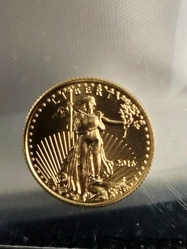2016 US American Eagle .9999 1/10th T. oz. Pure FINE Gold Coin $5 Dollar