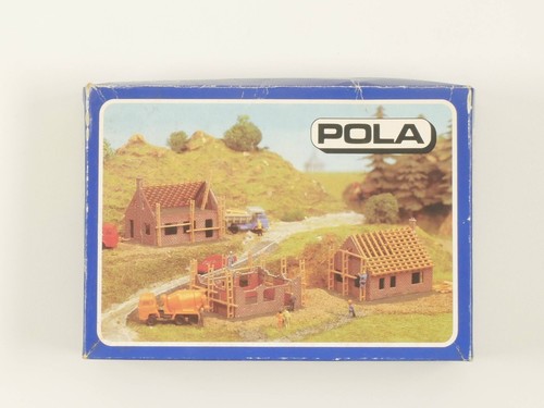 Pola 221 casas de colonos en construcción escala N sin construir ¡como nuevas! EMBALAJE ORIGINAL 1701-04-22 | Condition: Gebraucht