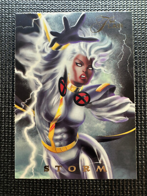 1994 Marvel Flair Annual - Power Blast - Storm - #6 - Pack Fresh - Clean