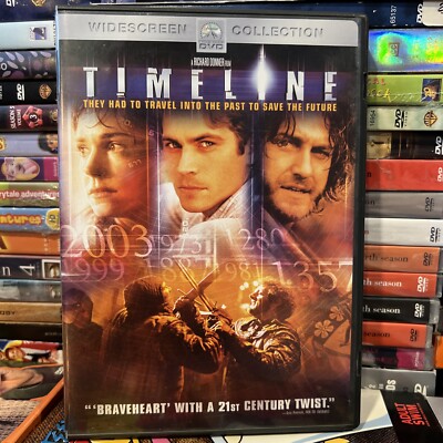 Timeline 2003 DVD Gerard Butler Paul Walker Richard Donner Sci-Fi