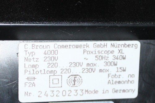 *Braun Paxiscope XL*300W Direktprojektor Praxiscope Episkop Papier Bildprojektor - Bild 8 von 9