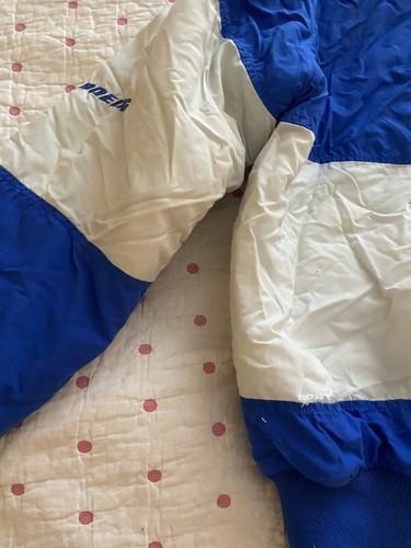 Cappotto imbottito BOEING AIRPLANES anni 90 Wichita Kansas taglia M Holloway MADE IN USA - Foto 6 di 12