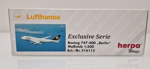Herpa 1:500 Lufthansa Boeing B747-430 D-ABVA "Berlin" - Exclusive Series - Picture 6 of 6
