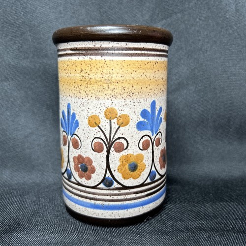 Mid Century Modern Griechisch KEPAMEIKA Keramik Blumentasse Handbemalt Studio Kunst - Bild 6 von 19