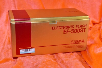 SIGMA ELECTRONIC FLASH EF-500ST  NEW FINE CONDITION
