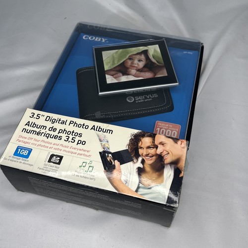 Coby DP-350 3.5” Wallet Digital Picture Frame New Sealed - Picture 5 of 8