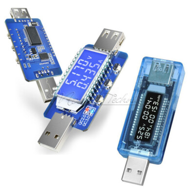 4-28V USB LCD Current Voltage Battery Power Tester Trigger Charger QC2.0 QC3.0
