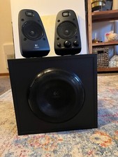Black THX Logitech Speakers SubWoofer