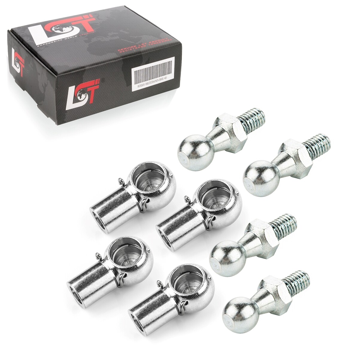 4x Set Ball Joint Pin Pan M6 10mm Ball Head DIN71803 DIN71805 for SUZUKI