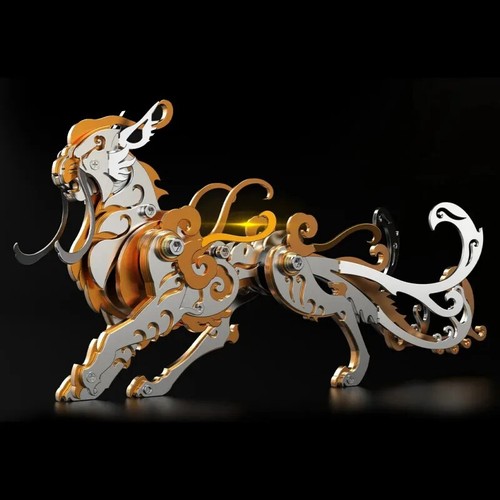 3D Puzzles Metal Assembly Animals Model Kits Mechanical Toy Ancient Model Toy - Picture 31 of 34