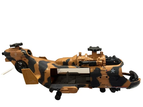 GI Joe Vintage 1986 TOMAHAWK Helicopter Original Hasbro Body & Parts INCOMPLETE