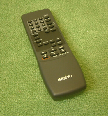 Original Original Fernbedienung für Sanyo VHR289E + Bedienungsanleitung