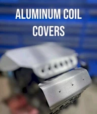 *ALUMINUM* COIL COVERS ONLY**,FITS GEN 3 & 4 TRUCK AND CAR ENGINES 