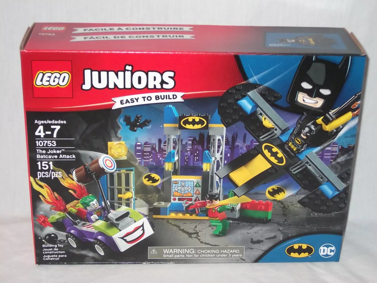 Lego 10753 juniors the joker batcave attack sale