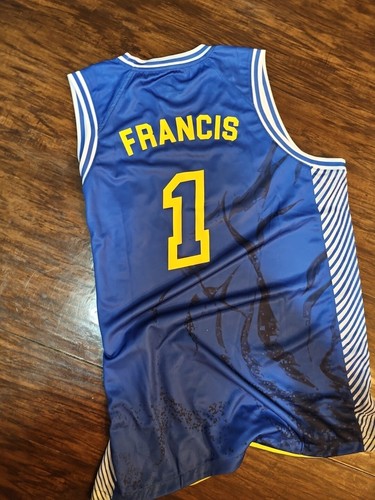 FIBA Prawira Bandung Basketball Jersey Brandone Francis Xl Euc Game Issued... - Picture 4 of 4