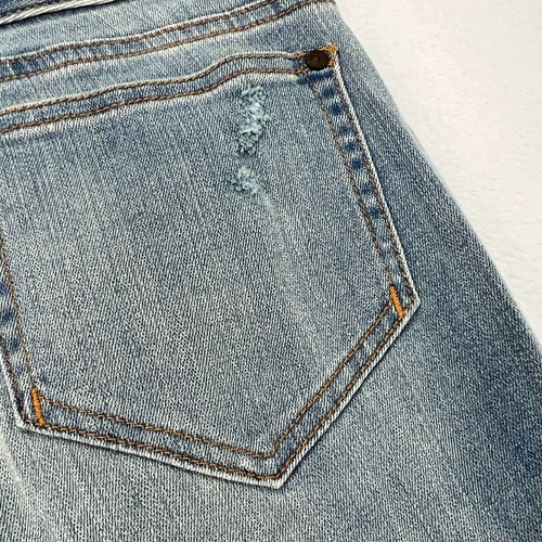 Sundance Jeans Magnolia Lace Patchwork Sz 27 Denim Low Rise Country Boho Cowgirl - Picture 13 of 21