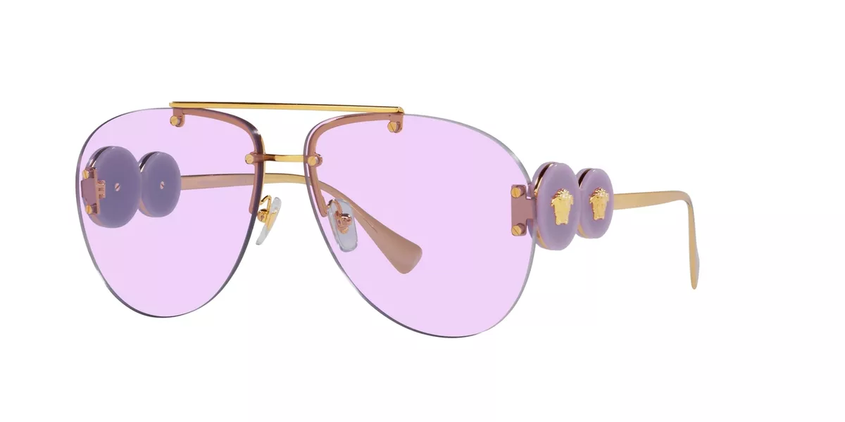 Violet Sunglasses Versace Medusa Runway | Women's Eyewear