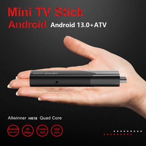 4K HD Android 13 Dual WIFI TV Box 2.4G+5G TV Stick Streaming Media Player - Picture 17 of 23