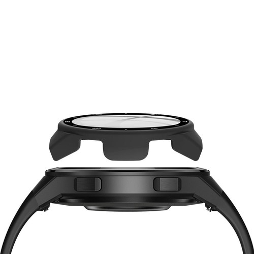 Tempered Glass Cover Bumper Shell Screen Protector Frame For Huawei Watch GT 2E - Photo 9 sur 15