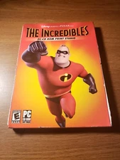 The Incredibles PC-CD ROM Print Studio Disney Pixar New Factory Sealed 1998