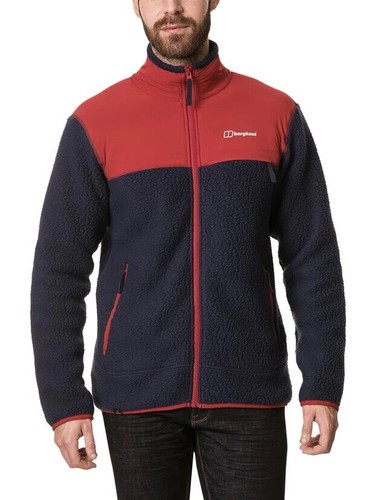 Berghaus Herren Syker durchgehender Reißverschluss robuste mittellagige warme Fleecejacke, kostenlose Lieferung - Bild 2 von 7