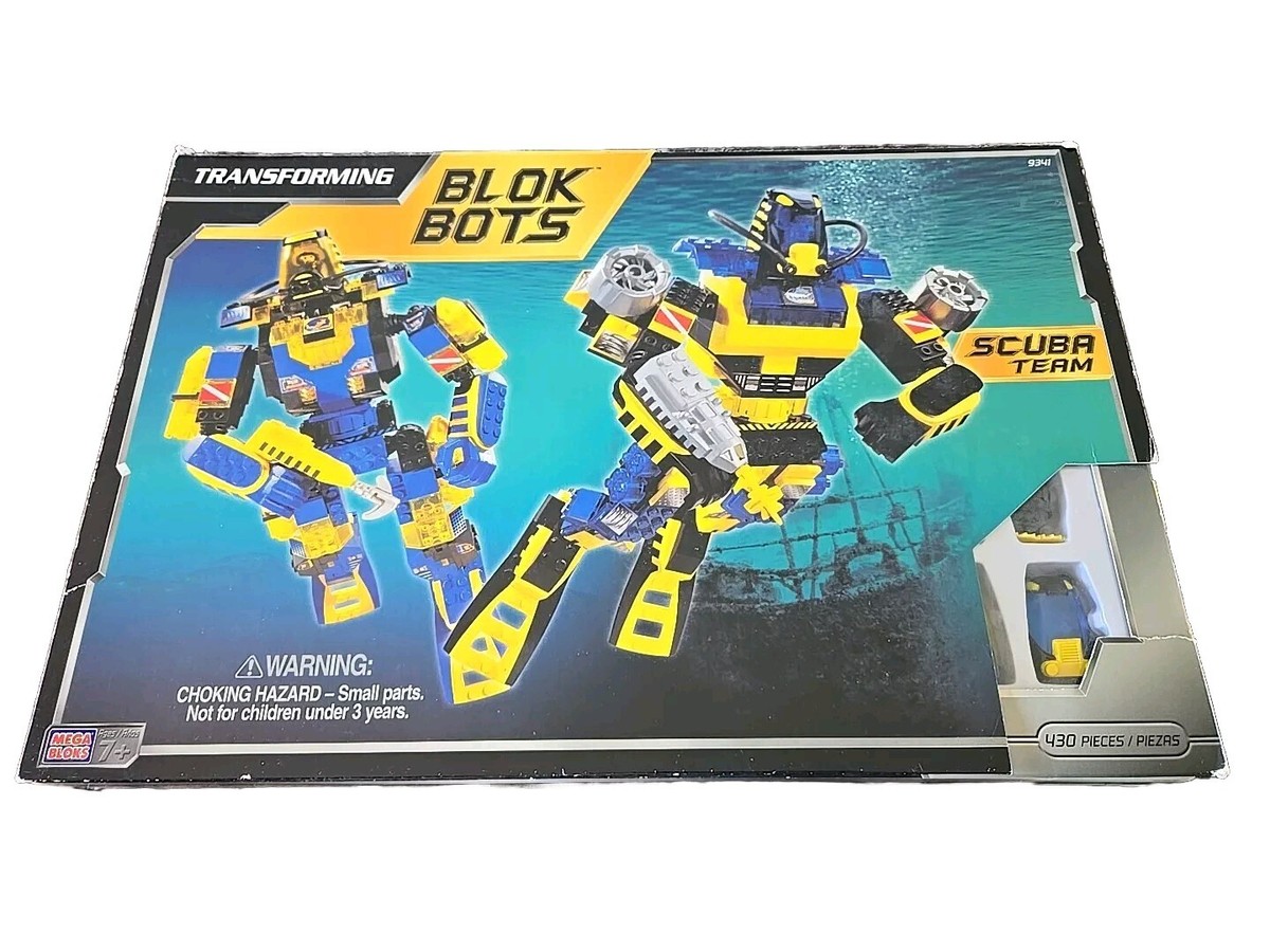 Transforming Block Bots Scuba Team - 430 Pcs - NEW | eBay