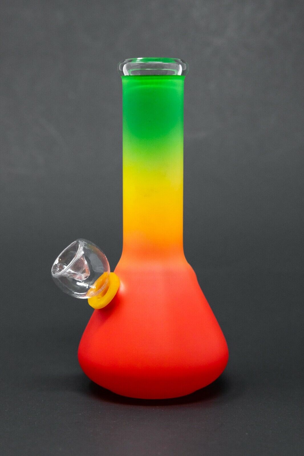 Hookah Water Pipe Glass 6 Inch Frosted Rasta Tobacco Bong Beaker - Fast Shipping. Available Now for 11.99