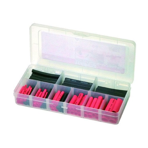 Bikeservice Tools wasserdichtes Schrumpfschlauch-Set - 106-teilig - Bild 1 von 6