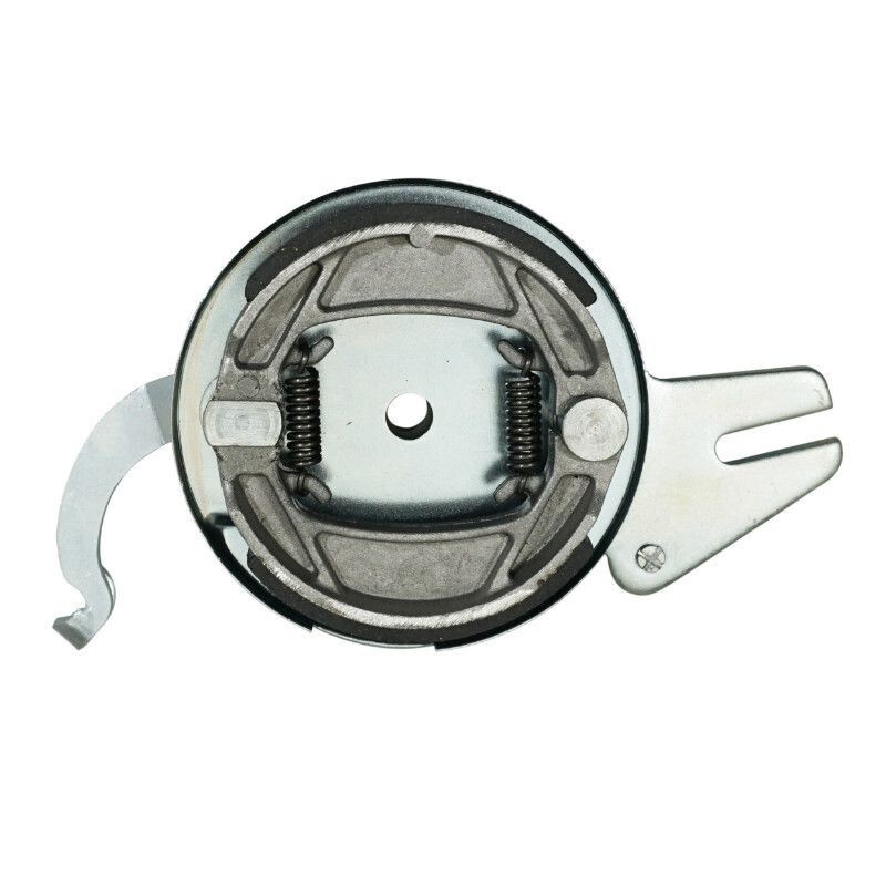 Flasque de frein arrière 100mm MBK 88 et 85 adaptable avec mâchoires de frein incluses