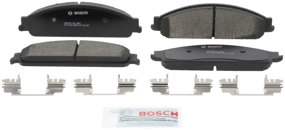 Pastillas de freno delanteras de cerámica QuietCast Bosch Mercury Sable 2008-2009 Foto 3 de 4