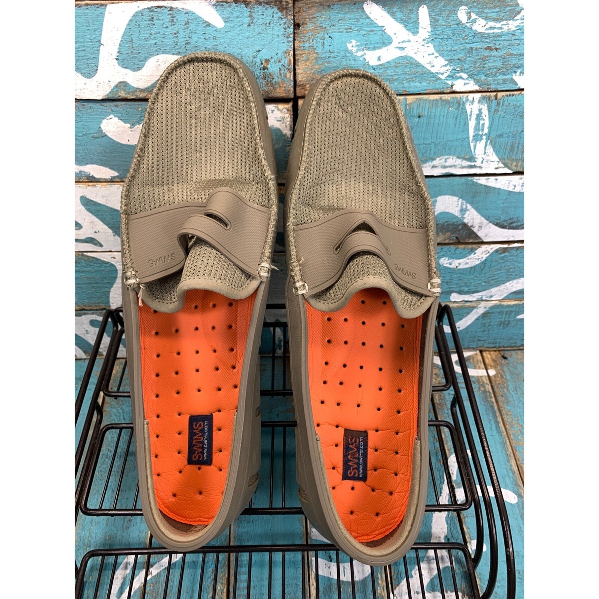 Mens Loafers SWIMS Mocasines De Conductor Tejidos Para Hombre