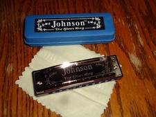NEW BLUES KING HARMONICA 10 HOLE KEY OF A CASE CLOTH HARP STAGE STUDIO RECORDING