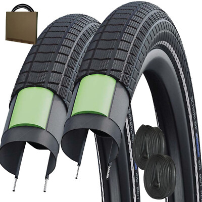 2x Schwalbe Reifen Big Ben Plus HS439 20-29'' Pannenschutz Reflex m/o Schlauch