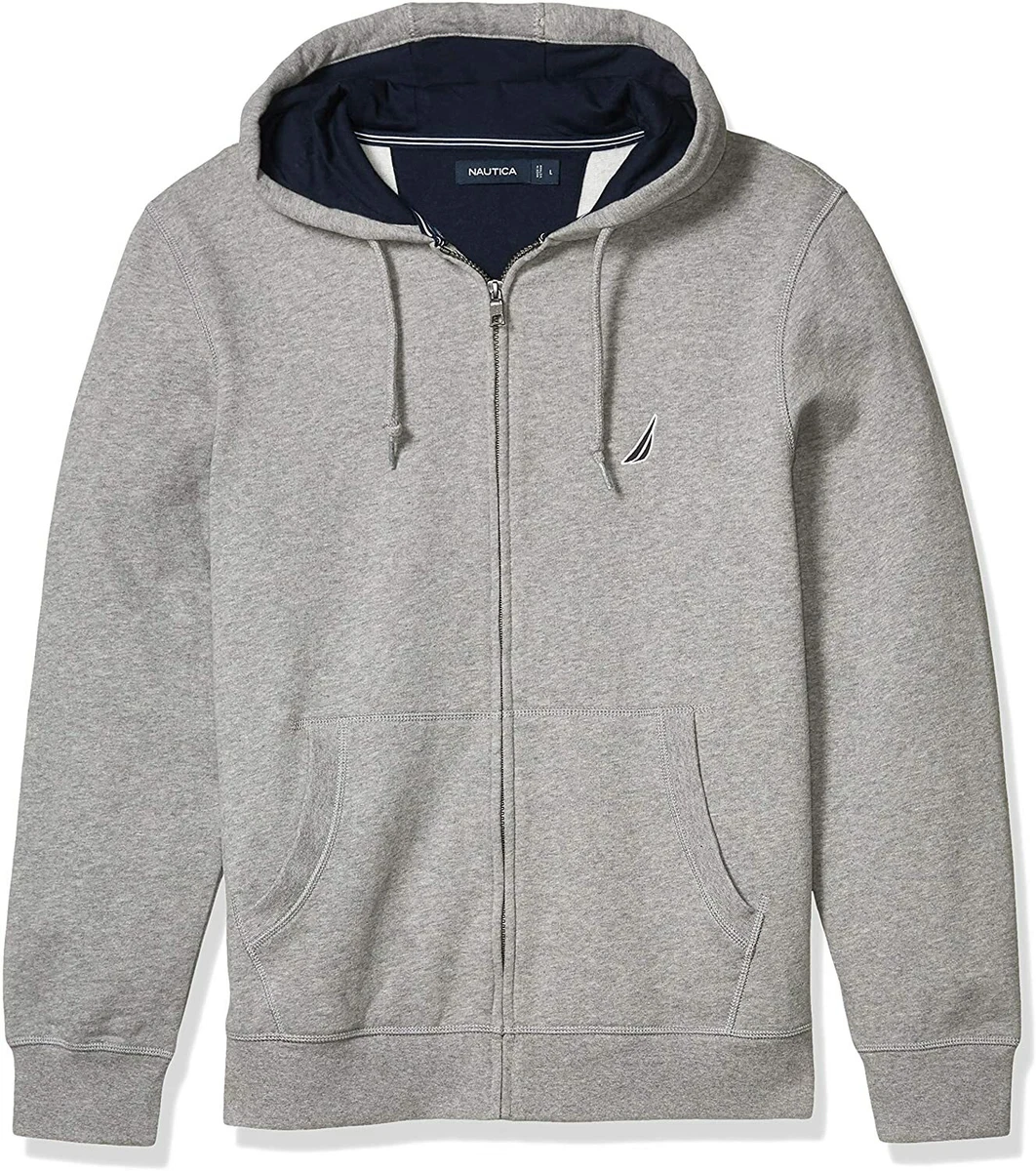 Nautica Men's Anchor Fleece Full-Zip Hoodie