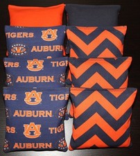 AUBURN University TIGERS CORNHOLE BEAN BAGS 8 ACA Regulation Bags Top Quality 