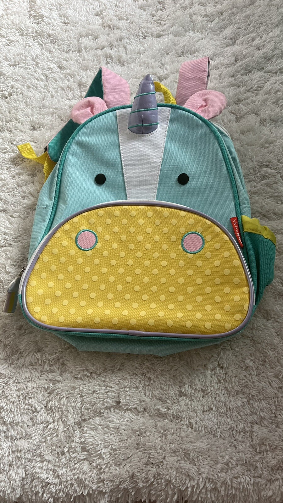 Skip Hop Little Kid Unicorn Backpack 12" Preschool School Bag Blue