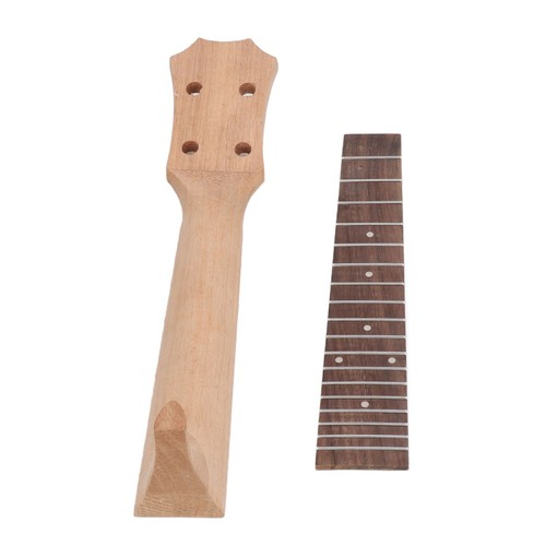 Ukulele Fretboard Neck Set Rosewood Okoume Wood Fingerboard Replacement NEW - Picture 7 of 30