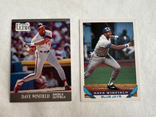 (2) DAVE WINFIELD CARDS- 1991 FLEER ULTRA # 54 & 1993 TOPPS # 131
