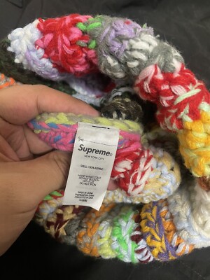 Supreme Hand Tied Beanie FW23 Multicolor Brand New Authentic | eBay