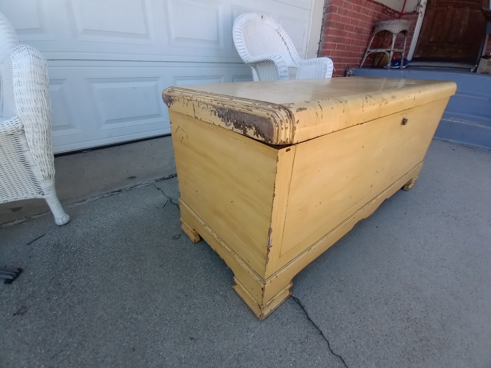 CASWELL RUNYAN WATERFALL CEDAR CHEST eBay