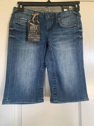 Stitch's Authentic Black Label Denim The Chekore Short Size 25 NWT - Picture 1 of 2