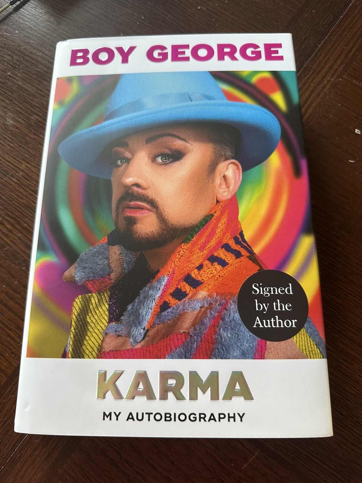 BOY GEORGE Signed 1st Edition UK Autobiography Book Culture Club | eBay