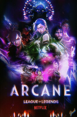 Arcane Season 2 Poster (BIGGER PRINT SIZE)