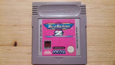 Micro Machines 2: Turbo Tournament + Hülle - Nintendo Gameboy Classic Spiel #1