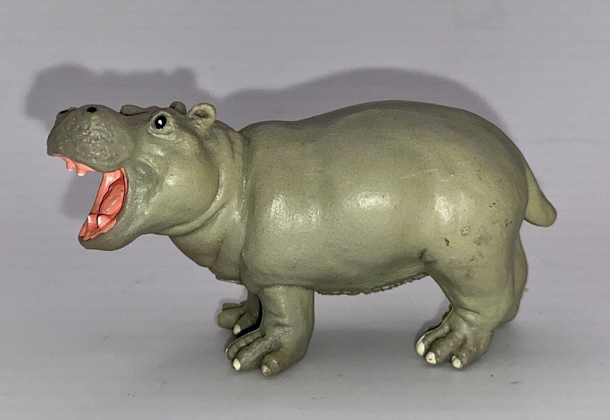 トップス hippo Vintage 1996 Safari Ltd Toy Hippopotamus Figure, Made In China. | eBay